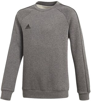 adidas Core 18 Sweater Kinderen - Donkergrijs Gemeleerd | Maat: 152