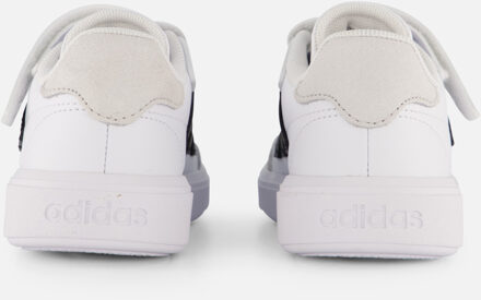 adidas Courtblock Sneakers wit Imitatieleer - 29,32,30,28,31