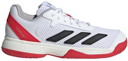 adidas Courtflash Allcourt schoen Kinderen-wit, rood - 37 1/3