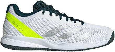 adidas Courtflash Speed 2 Allcourt schoen Heren-wit, neongeel - 46 2/3