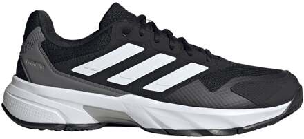 adidas CourtJam Control 3 Allcourt schoen Heren-zwart, wit - 43 1/3