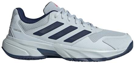 adidas CourtJam Control 3 Tennisschoenen Heren lichtgrijs - 46 2/3