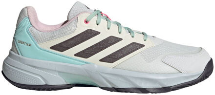 adidas CourtJam Control 3 Tennisschoenen Heren wit - 46,46 2/3,47 1/3