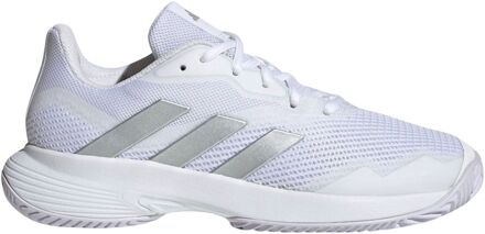 adidas CourtJam Control Tennisschoenen Dames 37 Wit