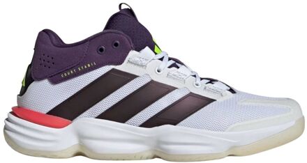 adidas Courtstabil Indoorschoenen SR 47 Wit
