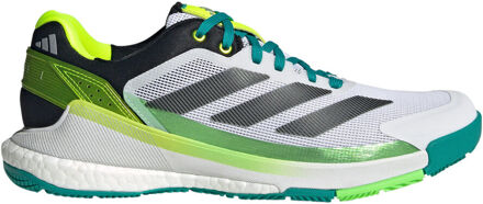 adidas Crazyquick Boost Padel Schoen Heren-Wit,Zwart - 38