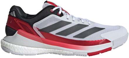 adidas Crazyquick Boost Padel Schoen Heren-Wit,Zwart - 40