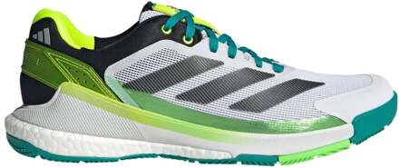 adidas Crazyquick Boost Padel Schoen Heren-Wit,Zwart - 49 1/3