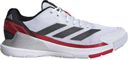 adidas Crazyquick LS Padel Schoen Heren-Wit,Zwart - 36,36 2/3,37 1/3,38,38 2/3,39 1/3,40,40 2/3,47 1/3,49 1/3