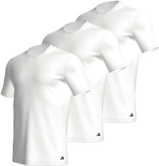 adidas Crew Neck Shirt Heren (3-pack) - L
