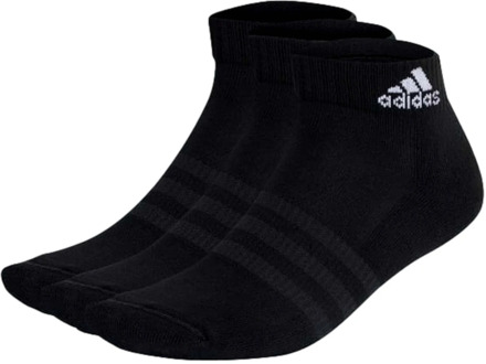 adidas Crew Sportswear Ankle Sportsokken Verpakking 3 Stuks zwart - 37-39