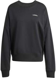 adidas Crew Sweatshirt Dames-zwart - XL