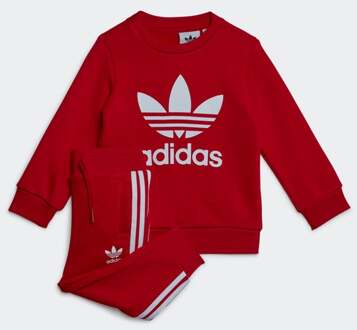 adidas Crew Sweatshirt Set - Baby Sweatshirts Red - 63 - 68 CM