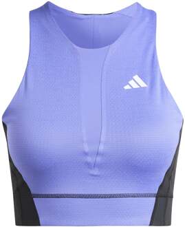 adidas Crop Pro Tanktop Dames-Mauve,Veelkleurig - XS,S,M,L,XL