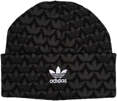 adidas Cuff Knit Petten Unisex - Zwart - Maat 40-42 Black