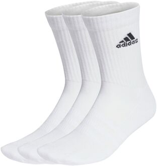 adidas Cushioned Sportswear Crew Sokken (3-pack) wit - 46-48
