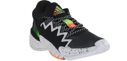 adidas D.O.N Issue 2 J Heren Zwarte Trainers - EU 36.5 / UK 3.5