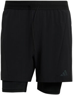 adidas D4T 2in1 Shorts Heren-zwart - XL