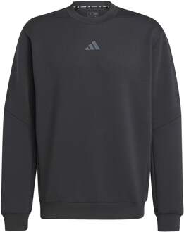 adidas D4T Crew Sweatshirt Heren-Zwart - S,M,L,XL,XXL