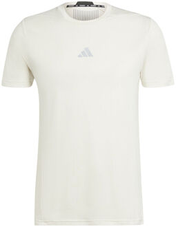 adidas D4T Heat Ready T-shirt Heren wit - XL,XXL