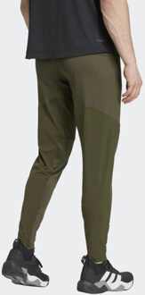 adidas d4t hybrid pant trainingbroek heren - Groen - L