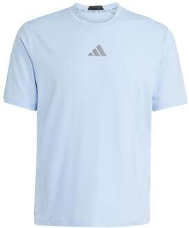 adidas D4T Intensity T-shirt Heren-Blauw - XXL