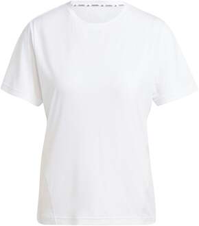 adidas D4T T-shirt Dames-wit - XS,S,M,L,XL