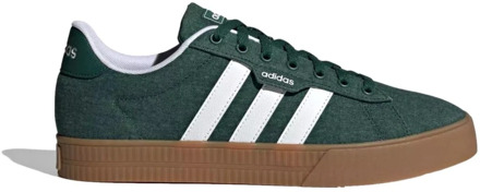 adidas Daily 3.0 Sneakers Heren donker groen - wit - 42 2/3