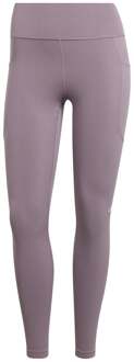 adidas DailyRun 3S 7/8 Tight Hardlooplegging Dames-Mauve - XL