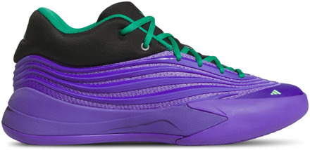 adidas Dame Sneakers Heren - Paars - Maat 42 2/3 - Mesh/Synthetisch Purple