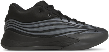 adidas Dame Sneakers Heren - Zwart - Maat 43 1/3 - Mesh/Synthetisch Black