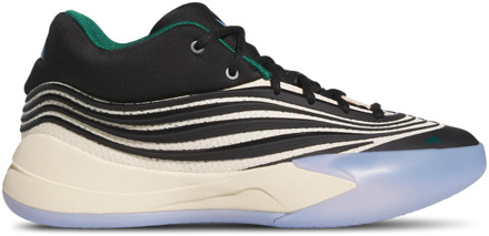 adidas Dame Sneakers Heren - Zwart - Maat 43 1/3 - Mesh/Synthetisch Black