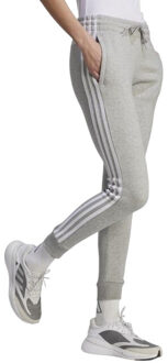 adidas Dames 3 strepen joggingbroek Grijs - XL