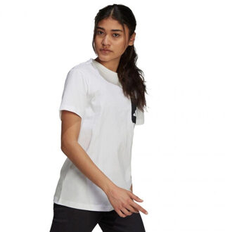 adidas Dames camo t-shirt Wit - S