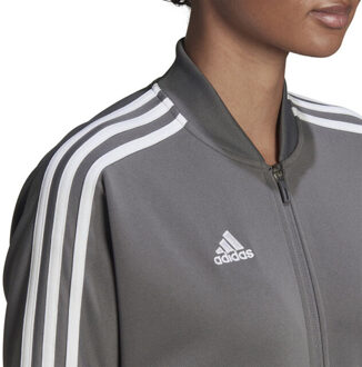adidas Dames condivo 22 full zip track jacket Grijs - S
