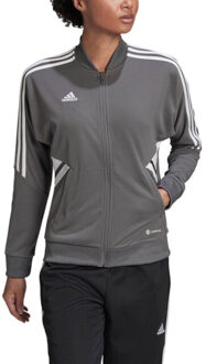 adidas Dames condivo 22 full zip track jacket Grijs - XS