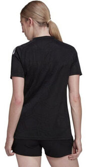 adidas Dames condivo 22 wedstrijddag t-shirt Zwart - M