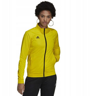 adidas Dames entrada 22 track jacket Geel - M