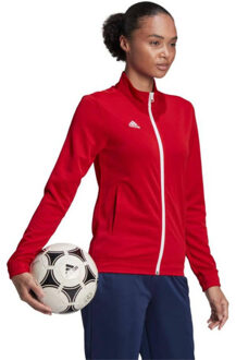 adidas Dames entrada 22 track jacket - maat XS Rood