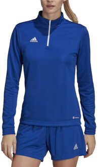 adidas Dames entrada 22 trainings top Blauw - XS