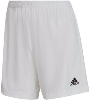 adidas Dames entrada 22 trainingsbroek sweat shorts Wit - L