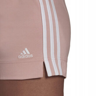 adidas Dames essentials 3 streep shorts - maat L Wit