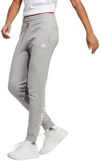 adidas Dames essentials french terry linear cuffed joggingbroek Grijs - XL