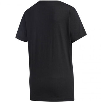 adidas Dames essentials lineair los t-shirt - maat XXS Zwart