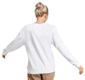 adidas Dames essentials lineair sweatshirt - maat L Wit