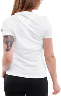 adidas Dames essentials lineair t-shirt Wit - XL