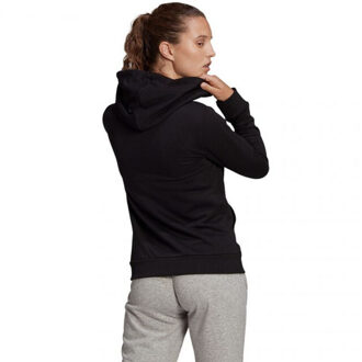 adidas Dames essentials linear full zip hoodie Zwart - XS