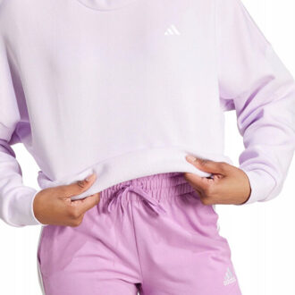 adidas Dames essentials logo sweatshirt Paars