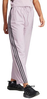 adidas Dames future icons geweven 3 strepen joggingbroek - maat M Paars