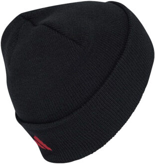 adidas Dames manchester united fc wollen muts - maat One size Zwart